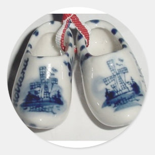 Sticker Rond chaussures holland