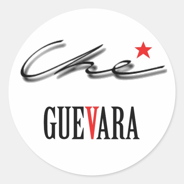 Sticker Rond Che Guevara (Devant)