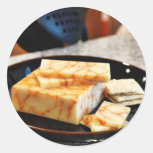 Sticker Rond Cheddar Chipotle