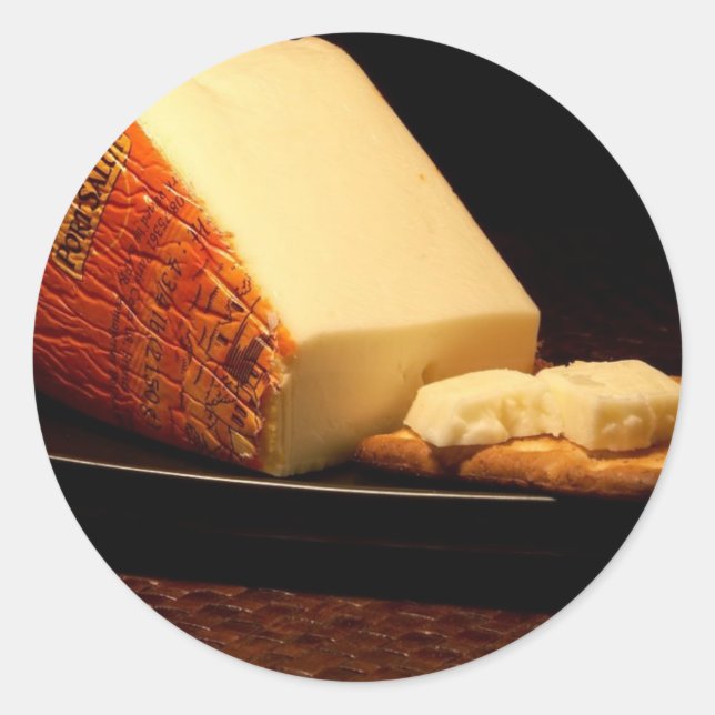 Sticker Rond Cheese de Port Salut (Devant)
