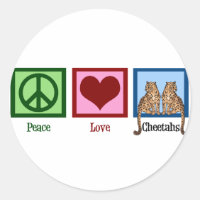 Cheetahs Peace Love