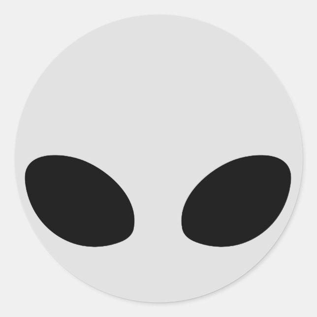 Sticker Rond Chef Alien (Devant)
