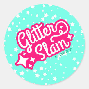 Sticker Rond Chelem parties scintillant