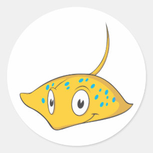 Sticker Rond Chemise cartonnée personnalisée