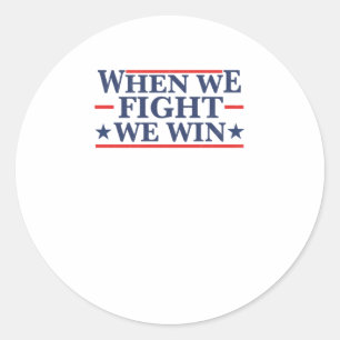 Sticker Rond Chemise de campagne de combat Kamala