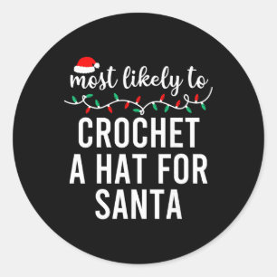 Sticker Rond Chemise de Noël la plus susceptible de correspondr
