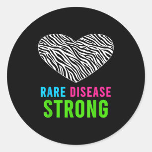 Sticker Rond Chemise de sensibilisation aux maladies rares - Jo