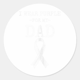 Sticker Rond Chemise de sensibilisation Heimers Hommes Femmes P