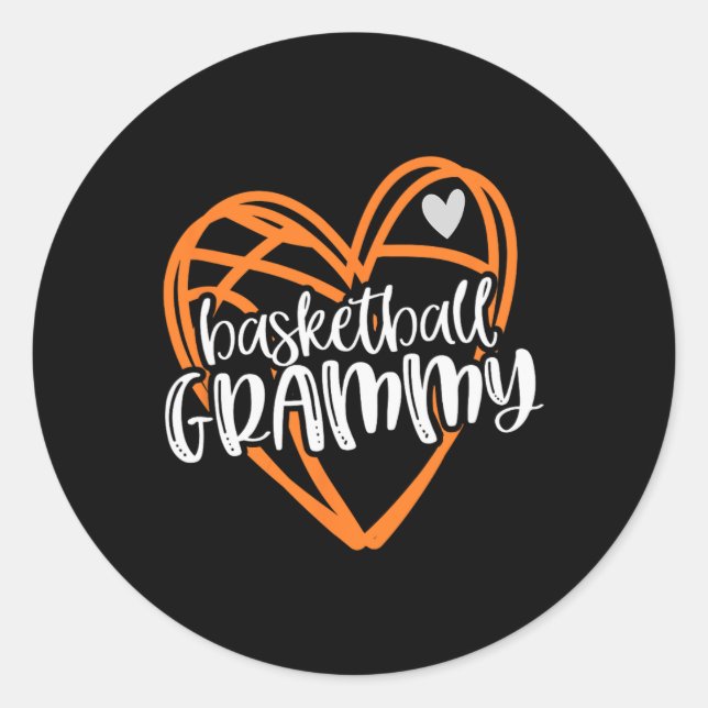 Sticker Rond Chemise Grammy Sketll (Devant)