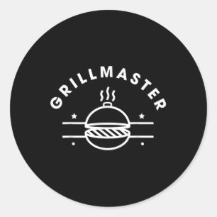 Sticker Rond Chemise Grillmaster - Master Bbq