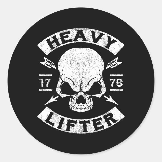 Sticker Rond Chemise Gym T (Devant)