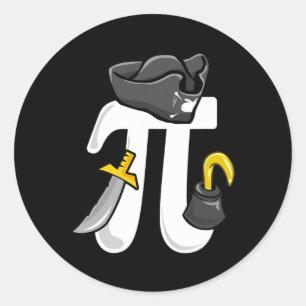Sticker Rond Chemise Jour Pi Enfants1