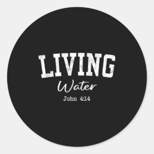 Sticker Rond Chemises chrétiennes pour femmes Culte biblique de