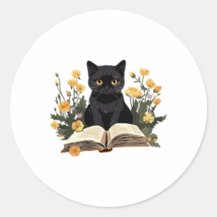 Sticker Rond Chemises De Chat Pour Les Femmes Réserver Chemise