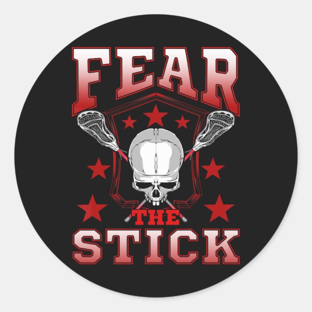 Sticker Rond Chemises de crosse Ltravers T Chemise Lax Chemise  (Devant)