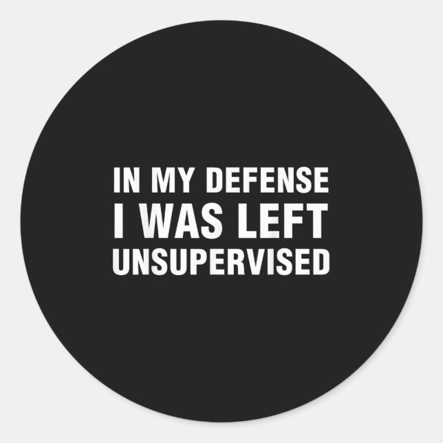 Sticker Rond Chemises Drôle Pour Hommes Aiguilles Sarcastiques  (Devant)