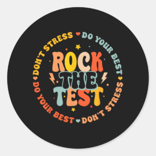 Sticker Rond Chemises Jour Pour Enseignants Enfants Étudiants R