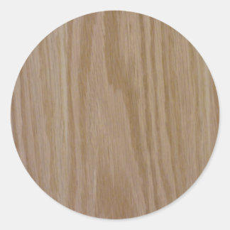 Sticker Rond Chêne naturel (Photographie de)