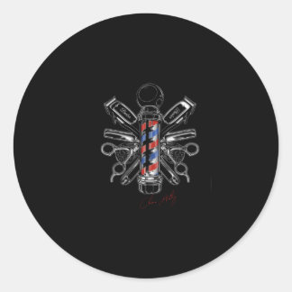 Sticker Rond Cherie Huntley La Collection Barber