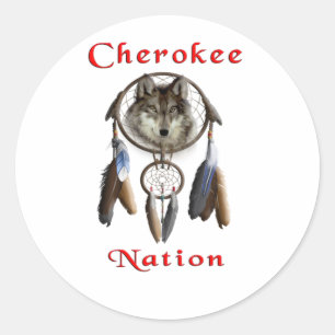 Sticker Rond Cherokee