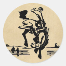 Cheval Bronco et cavalier