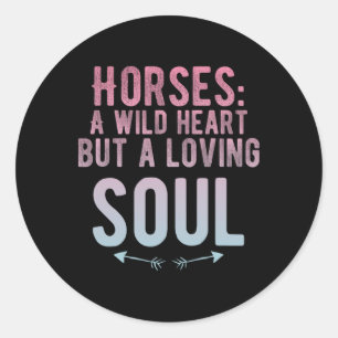 Sticker Rond Cheval équitation filles femmes équestre cheval 6