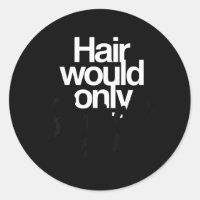 Cheveux ne feraient que ralentir l'humour chauve d