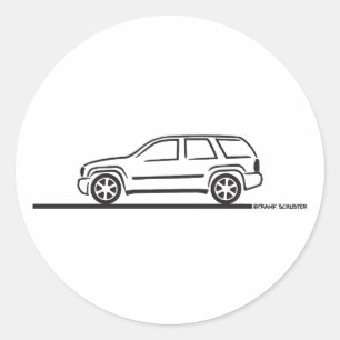 Sticker Rond Chevy Trailblazer SS 2009