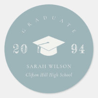 Chic bleu gris gris gris gris minimal Graduation s