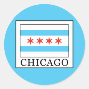 Sticker Rond Chicago