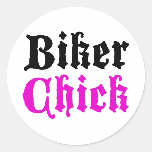 Sticker Rond Chick (Devant)