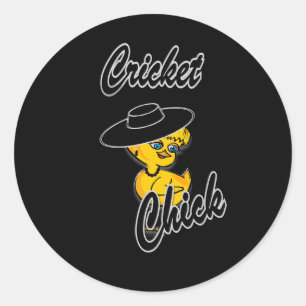 Sticker Rond Chick de cricket #4