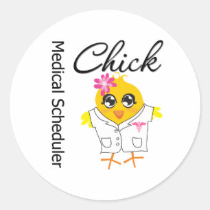 Sticker Rond Chick du planificateur Médicale