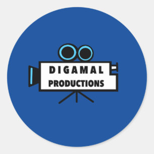 Sticker Rond Chiffre officiel