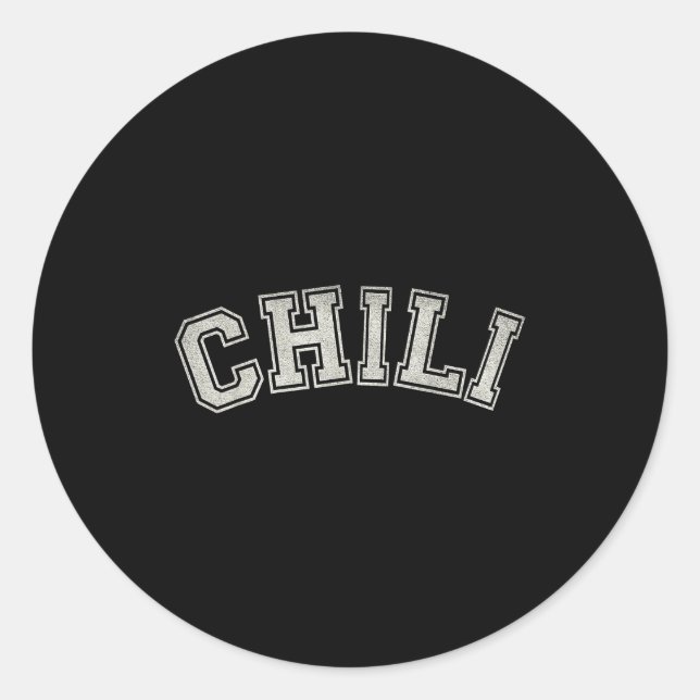Sticker Rond Chili, Favorite Sce, Cooking, Kitchen, Scy Stateme (Devant)
