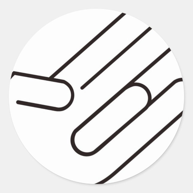 Sticker Rond Choc (Devant)