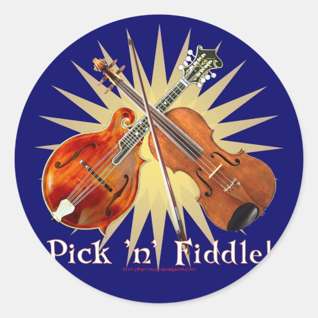 Sticker Rond Choisir 'n' Fiddle 2 (Devant)