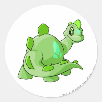Sticker Rond Chomby Green