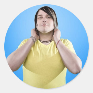 Sticker Rond chris batterie hey euphony