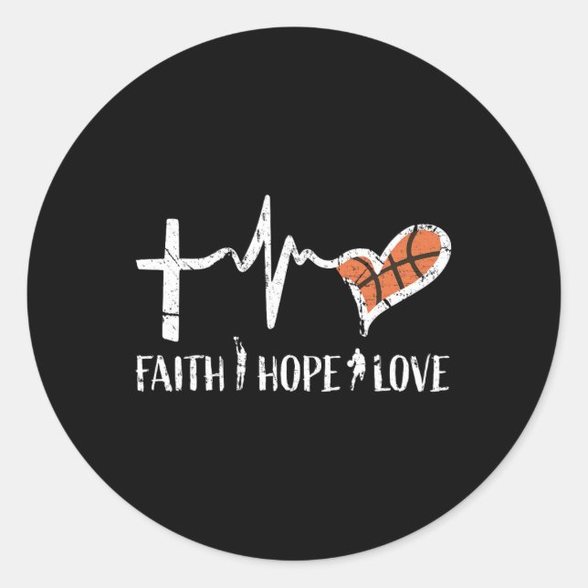 Sticker Rond Christian Bysketbyll Cadeaux Ados garçons filles h (Devant)