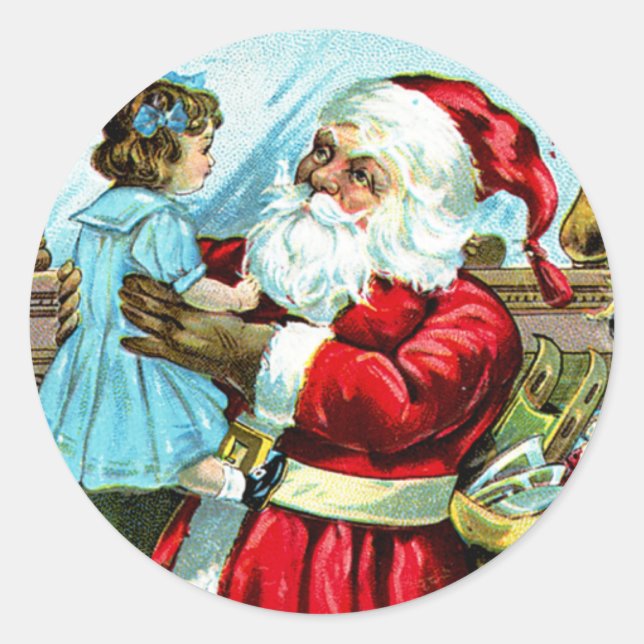 Sticker Rond Christmas Delite (Devant)