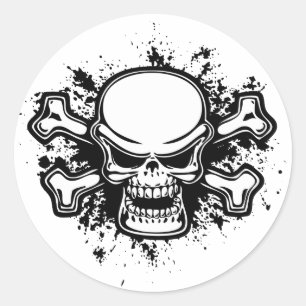Sticker Rond Chromeboy - Splat