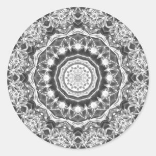 Sticker Rond Chrystal Kaleidoscope 04