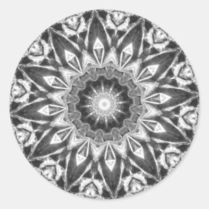 Sticker Rond Chrystal Kaleidoscope 05