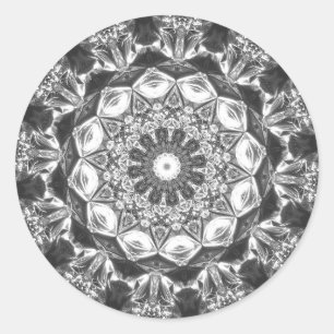 Sticker Rond Chrystal Kaleidoscope 07