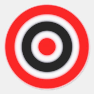 Sticker Rond Cible