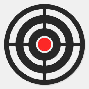 Sticker Rond Cible 2