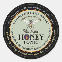 Cidre de feu cru bio Honey chili thaïlandais Queen
