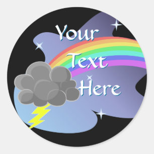 Sticker Rond Ciel