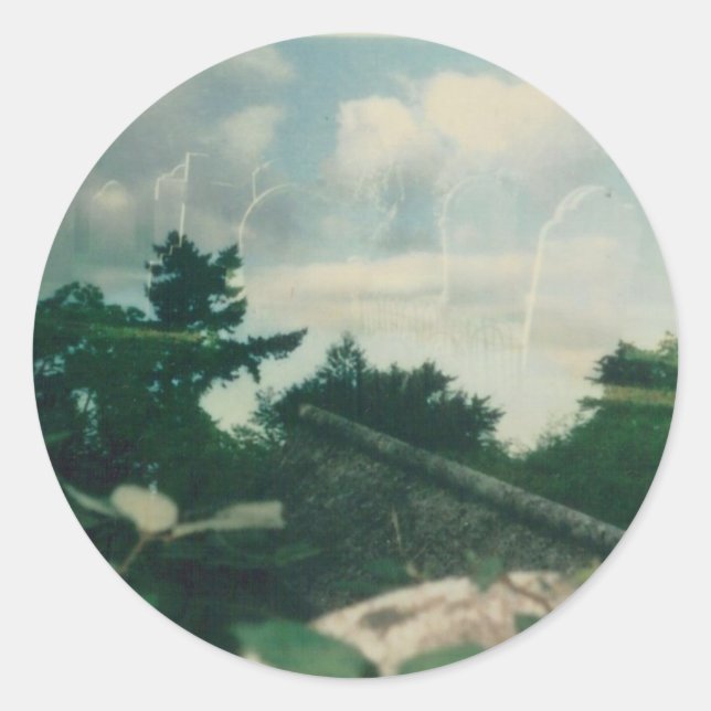 Sticker Rond Ciel 001 (Devant)